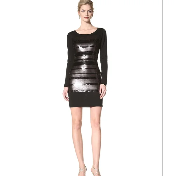 Andrew Marc | Dresses | Nwot Marc New York Sparkly Sequin Sweater Dress  Size Small | Poshmark